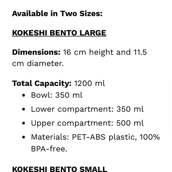 BENTO 🍱 box kokeshi - Picture 5 of 7